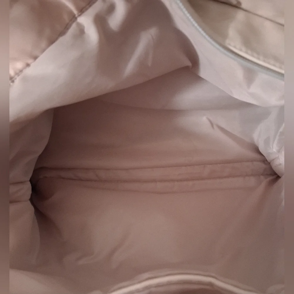 EUC Beis The Diaper Bag Cream Vegan Neutral Casual Maternity Mother Baby Bag